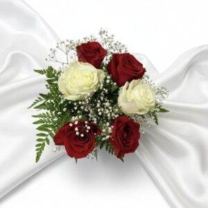 Red and White roses G1-42067