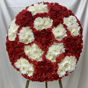 Red soccer ball G1-42062