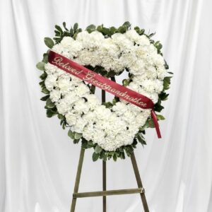 White open heart  G1-42027W