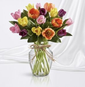 Colorfully tulips